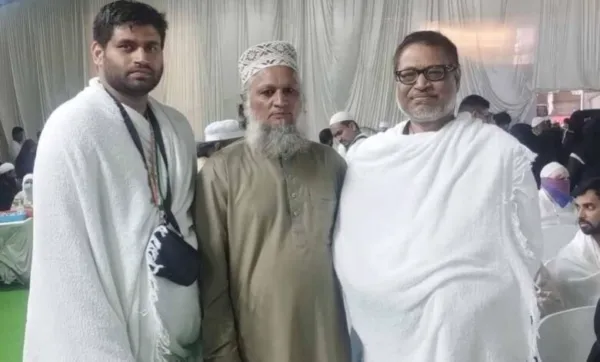 ماہر تعلیم محمد یوسف علی اپنے اہلِ خانہ کے ہمراہ سعادت حج کے لئے روآنہ