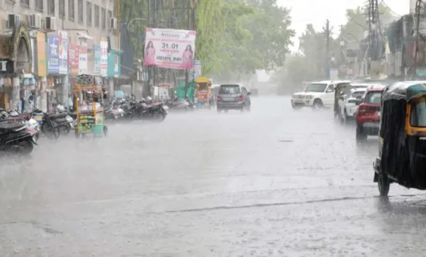 अमरावती में तेज आंधी और बारिश का कहर