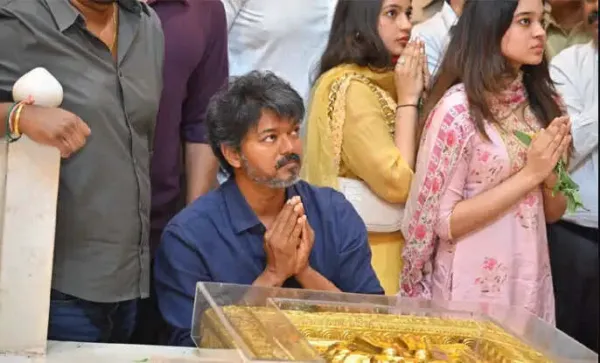 திருச்செந்தூர், ஷீரடியைத் தொடர்ந்து விஜய் வேளாங்கண்ணி பயணம்!