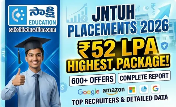 JNTUH Placements Report 2026: Highest Package ₹52 LPA, 600+ Offers, Complete Branch-wise Placement Data