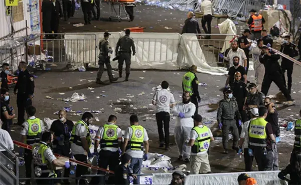 ಇಸ್ರೇಲ್ ಯಾತ್ರಾಸ್ಥಳದಲ್ಲಿ ಕಾಲ್ತುಳಿತದಿಂದ ಹಲವು ಮಂದಿ ಮೃತ್ಯು