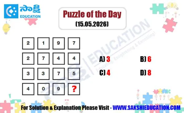Puzzle of the Day (15.05.2026): Missing Number Brain Teaser