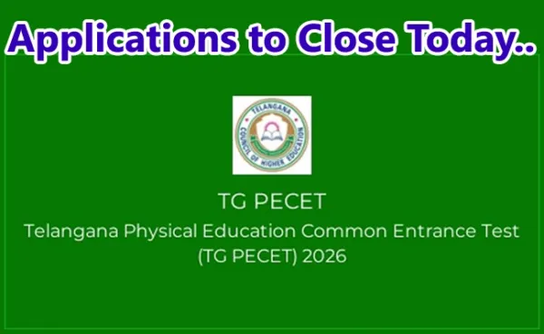 TG PECET 2026 Alert : బీపీఈడీ, డీపీఈడీ కోర్సులకు దరఖాస్తుల గడువు సమీపం!! పూర్తి వివరాలివే..