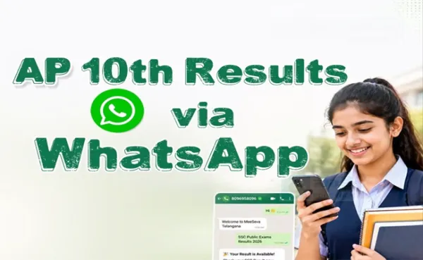 AP 10th Class Results 2026 on WhatsApp: Get Marks Instantly
