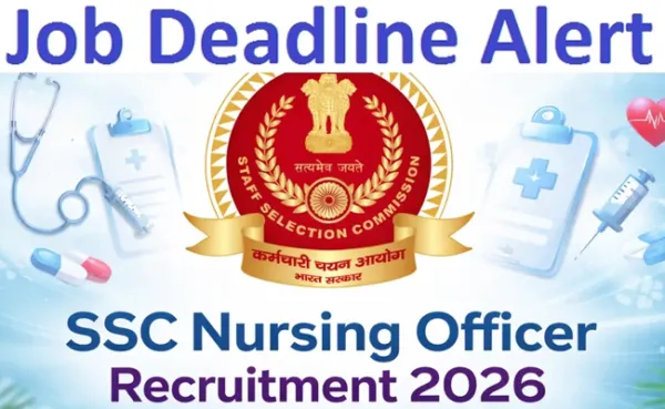 SSC 124 Nursing Officer Vacancies Alert: Applications to Close in Next 2 Days | Check Details