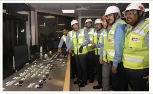 Japanese Ambassador Inaugurates Advanced Automotive Steel Line At Hazira Plant