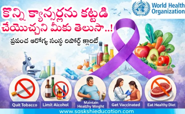 కొన్ని క్యాన్సర్లను కట్టడి చేయొచ్చని మీకు తెలుసా ..?