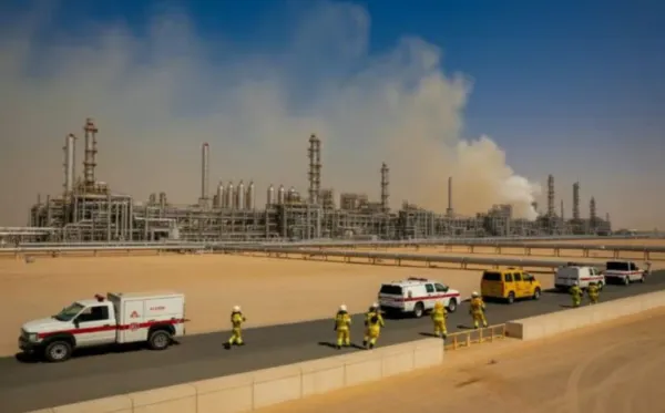 അബുദാബിയിലെ പെട്രോകെമിക്കല്‍ ഗ്യാസ് പ്ലാന്റിന് നേരെ ആക്രമണം ; ഒരാള്‍ മരിച്ചു, നിരവധി പേര്‍ക്ക് പരിക്ക്