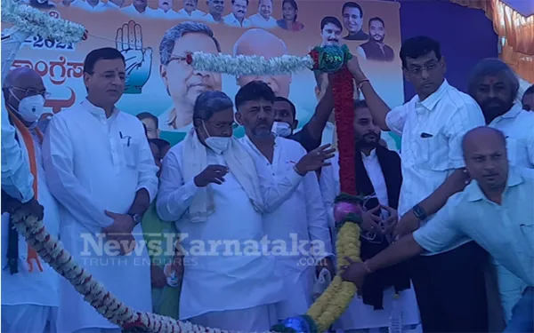 BJP trying to saffronise Police Department: DK Shivakumar, Siddu