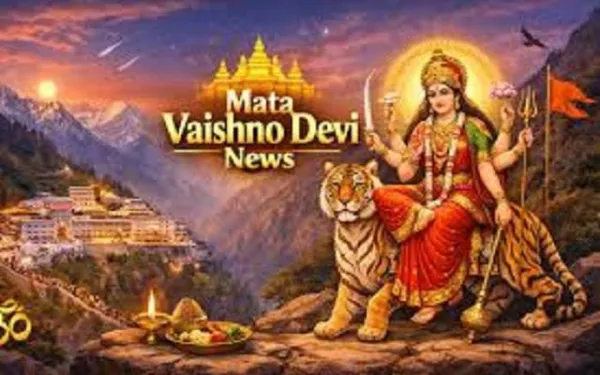 Mata Vaishno Devi news : मां वैष्णो देवी के दरबार में अब तक करीब 1.5 लाख श्रद्धालुओं ने किया नमन