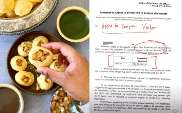 Social Media Shocked: Panipuri Guy's 40 Lakh GST