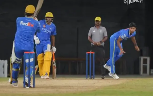 [WATCH] MS Dhoni Hits Helicopter Shot In CSK Nets