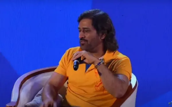 [WATCH]: MS Dhoni Discusses Emotional Bond With Chennai Super Kings