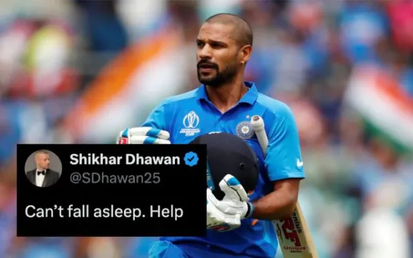 Speculations Arise Over Shikhar Dhawan's Mental Health After Cryptic Post