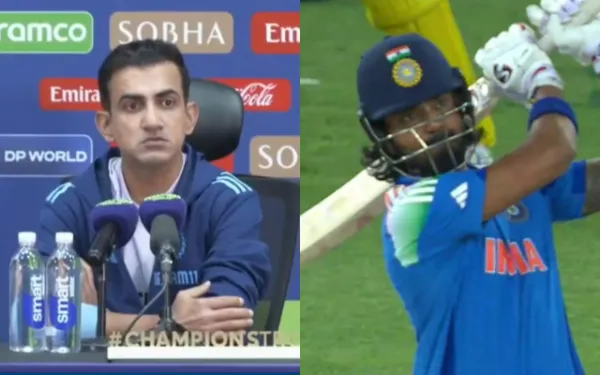 'His batting average in ODIs is 50' - Gautam Gambhir reveals reason for preferring KL Rahul over Rishabh Pant in India's Champions Trophy Playing XI