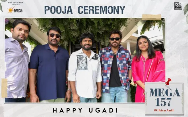 Chiranjeevi's Next with Ravipudi Launched Grandly