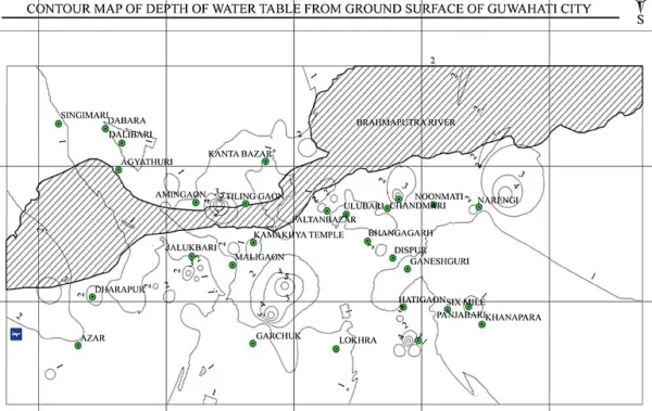How Guwahati Can Prevent Artificial Floods: Using GTS Contour Maps, Natural Drains and Wetlands to Let Water Flow Naturally