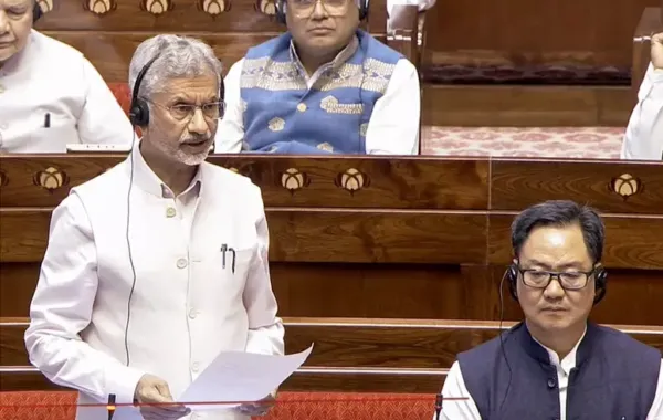 EAM: India For Peace, Dialogue In West Asia
