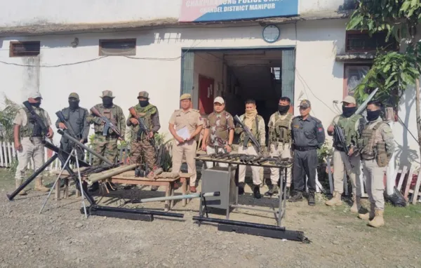 Security forces seize AK-47, IED materials and 36 sacks of poppy seeds in Manipur; two arrested