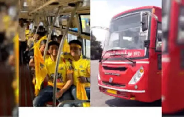 ஐபிஎல் கிரிக்கெட் டிக்கெட்டை காட்டி மாநகரப் பேருந்துகளில் இலவசப் பயணம் செய்யலாம்!