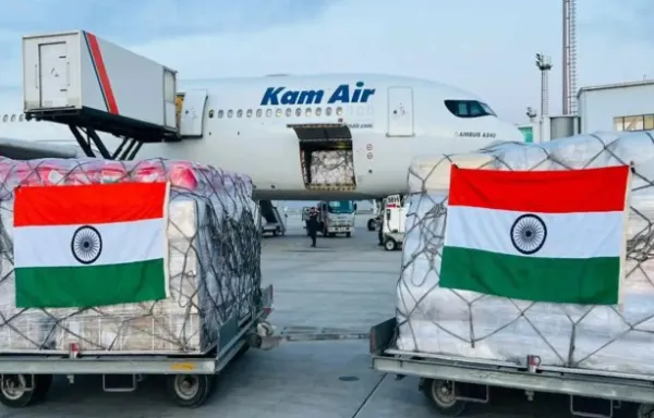 आपत्तीग्रस्त अफगाणिस्तानला भारताने दिला माणुसकीचा हात