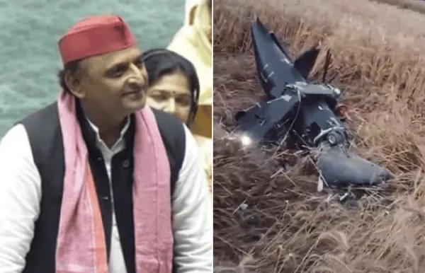 युद्धातून भरकटलेले क्षेपणास्त्र इटावामध्ये कोसळलं? ग्रामस्थांमध्ये भीतीचं वातावरण, व्हिडीओ शेअर करत अखिलेश यादव यांचा भाजपवर निशाणा
