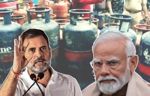 'महंगाई मॅन' मोदींचा चाबूक पुन्हा चालला; व्यावसायिक गॅस सिलिंडरच्या दरवाढीवरून काँग्रेसची सडकून टीका