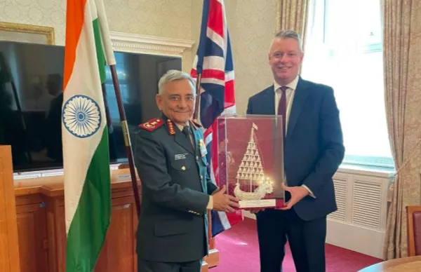 India, UK deepen defence ties with CDS General Anil Chauhan calling on UK MoS on UK visit