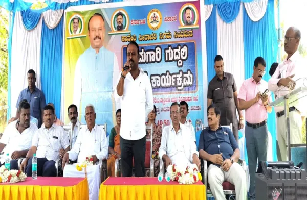 ರೈತರು ನೀರಾವರಿ ಕಛೇರಿ ಮುಂದೆ ಹೋರಾಟ ಮಾಡಲ್ಲ: ಮದ್ದೂರು ಶಾಸಕ ಕೆ.ಎಂ.ಉದಯ್