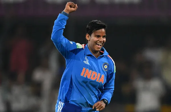 Deepti Sharma's 22 World Cup Wickets and 215 Runs Earn Wisden's Top Women's Award