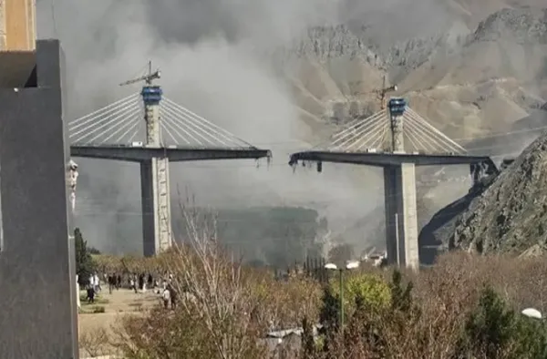 ایران اسرائیل تنازع: مشرق وسطیٰ کا بلند ترین ''بی ون'' پل اسرائیلی حملے میں تباہ