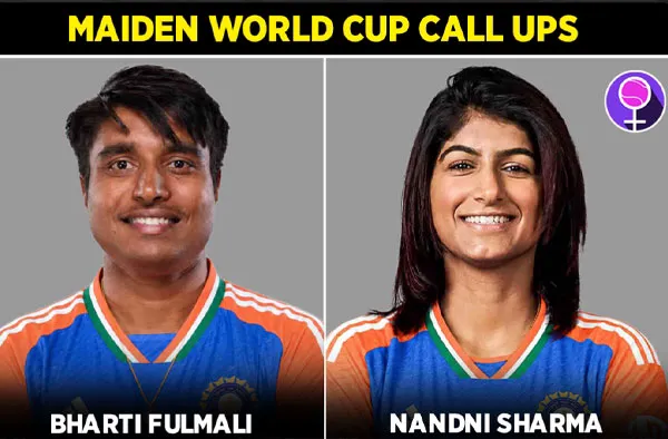 Shreyanka Patil, Kranti Gaud and Sree Charani Set for T20 World Cup Debut