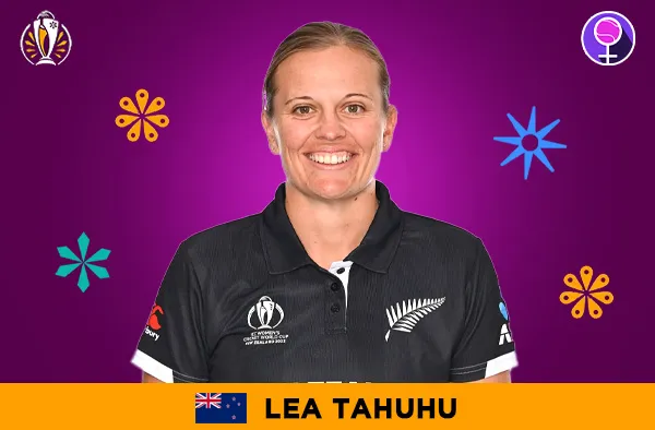 Lea Tahuhu Profile: Career, Records, Stats | Women's ODI World Cup 2025
