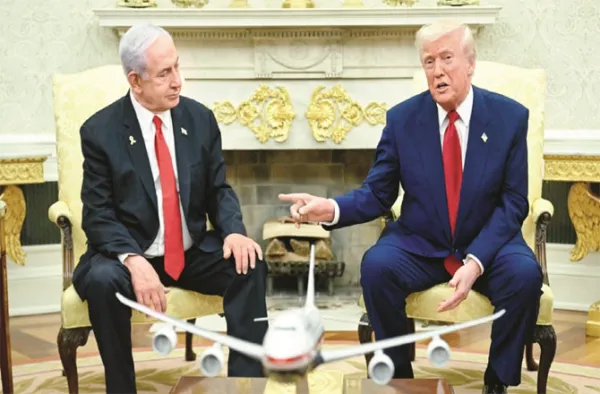 ایران جنگ پرٹرمپ اور یاہو میں ٹھن گئی