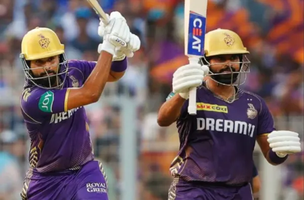 KKRvsRCB : ஸ்ரேயாஸ் அரைசதம். பெங்களூரு அணிக்கு இமாலய இலக்கு!