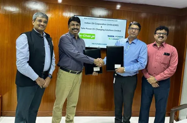 Tata Power, Indian Oil Corporation partner to deploy 500+ fast and ultra-fast EV charging points across India | Autocar Professional