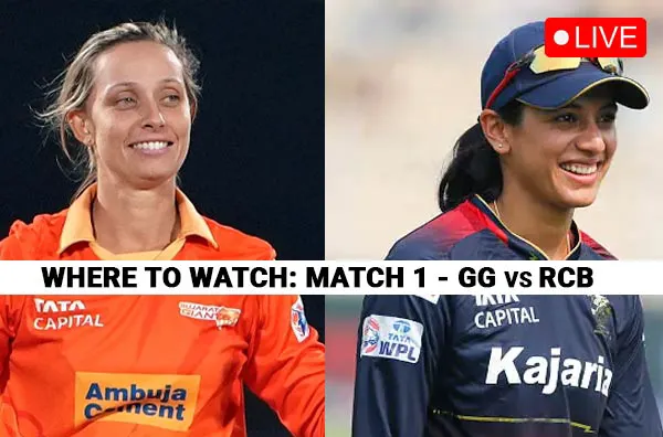 Where to Watch - Gujarat Giants vs Royal Challengers Bengaluru? Live Streaming Details