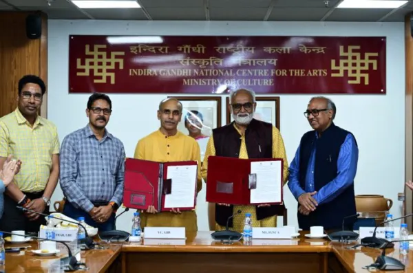 IGNCA Signs MoU with GBU for Integration of Traditional Knowledge and Modern Science