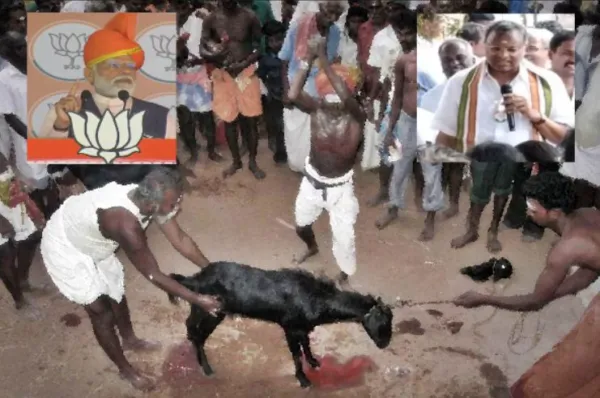 "உணவை வைத்து அரசியல் பேசுவது காட்டுமிராண்டித்தனம்" : மோடி பேச்சுக்கு எதிர்ப்பு!