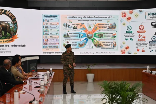 Army's Gajraj Corps hosts SAMVAD seminar in Assam to boost civil-military cooperation