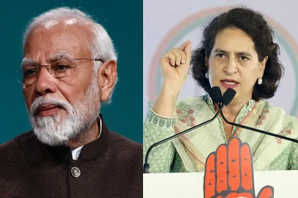 காங்கிரஸ் தாலியை பறிக்குமா? : மோடிக்கு பிரியங்கா காந்தி ஆவேச பதிலடி!