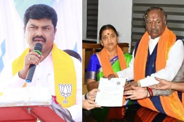 பாஜகவில் வாரிசு அரசியல் : ஈஸ்வரப்பா சுயேட்சையாக போட்டி!