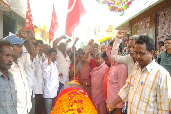 సిపిఐ ఎంఎల్‌ న్యూడెమోక్రసీ సీనియర్‌ నాయకురాలు జయమ్మ కన్నుమూత