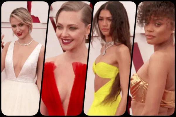 ಆಸ್ಕರ್ ಪ್ರಶಸ್ತಿ ವೇಳೆ ಮಿಂಚಿದ ನಟಿ - ಮಣಿಯರು