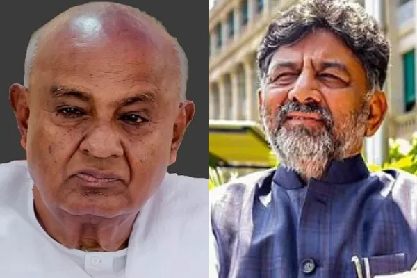 ಮಾಜಿ ಪ್ರಧಾನಿ ದೇವೇಗೌಡರನ್ನು ಹಾಡಿ ಹೊಗಳಿದ ಡಿಸಿಎಂ ಡಿಕೆ ಶಿವಕುಮಾರ್: ಕಾರಣ ಹೀಗಿದೆ!