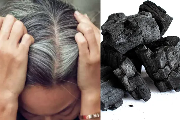 5 ನಿಮಿಷದಲ್ಲಿ ಬಿಳಿ ಕೂದಲು ಕಪ್ಪಾಗಬೇಕಾ?; ಹಾಗಿದ್ರೆ ಇದ್ದಿಲು ಒಂದು ಇದ್ರೆ ಸಾಕು.