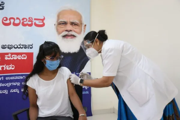ಒಂದೇ ದಿನ 69 ಲಕ್ಷಕ್ಕೂ  ಹೆಚ್ಚು ಜನರಿಗೆ ಉಚಿತ ಲಸಿಕೆ