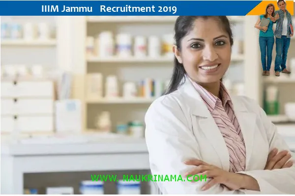IIIM Jammu Project Assistant Vacancy 2019, Apply Now