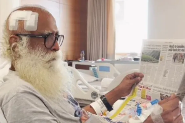 ಶಸ್ತ್ರಚಿಕಿತ್ಸೆಯಿಂದ ಚೇತರಿಕೆ: ವಿಡಿಯೋ ಹಂಚಿಕೊಂಡ ಜಗ್ಗಿ ವಾಸುದೇವ್