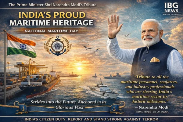 PM Modi recalls India's Maritime Heritage on National Maritime Day